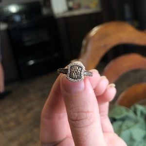 14k LeVian Rose Gold 2/3ct. Chocolate Diamond Ring
